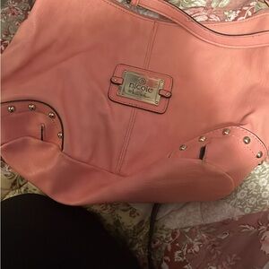 Nicole Lee Coral Shoulder Bag